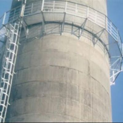 煙囪平臺護網(wǎng)安裝